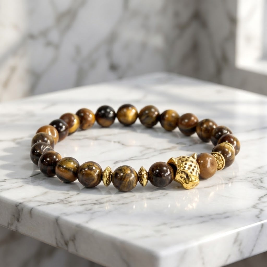 Gold Tiger / Tiger Eye – Gemstone Bracelet
