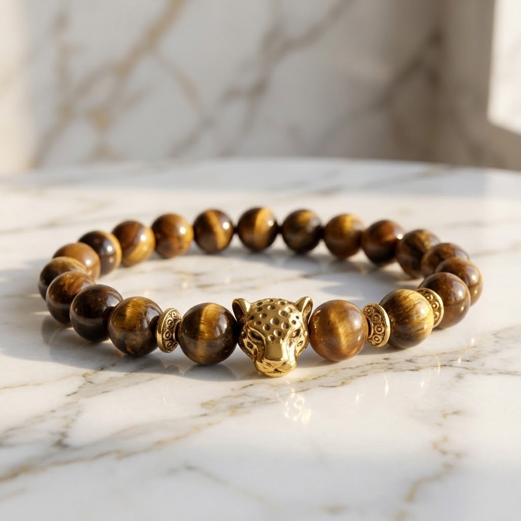 Gold Tiger / Tiger Eye – Gemstone Bracelet