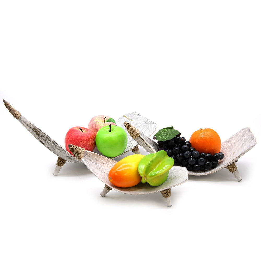 Coconut Leaf Fruit Bowl Set