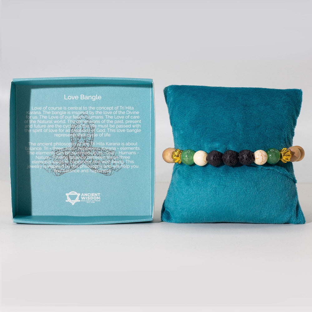 Tri Hita Karana Bangle – Love