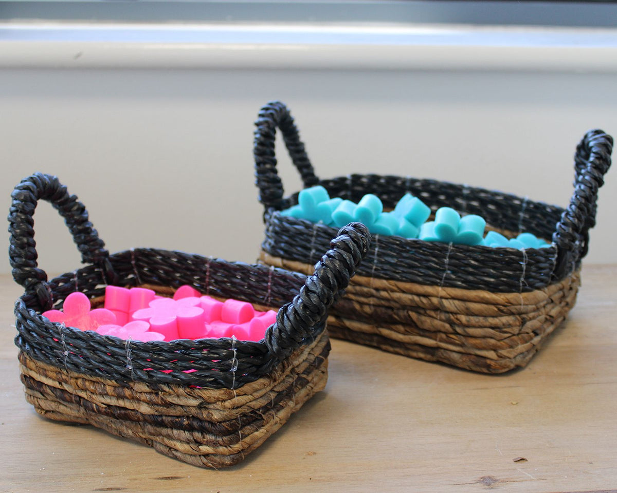 Banana Leaf & Seagrass Baskets — Classic