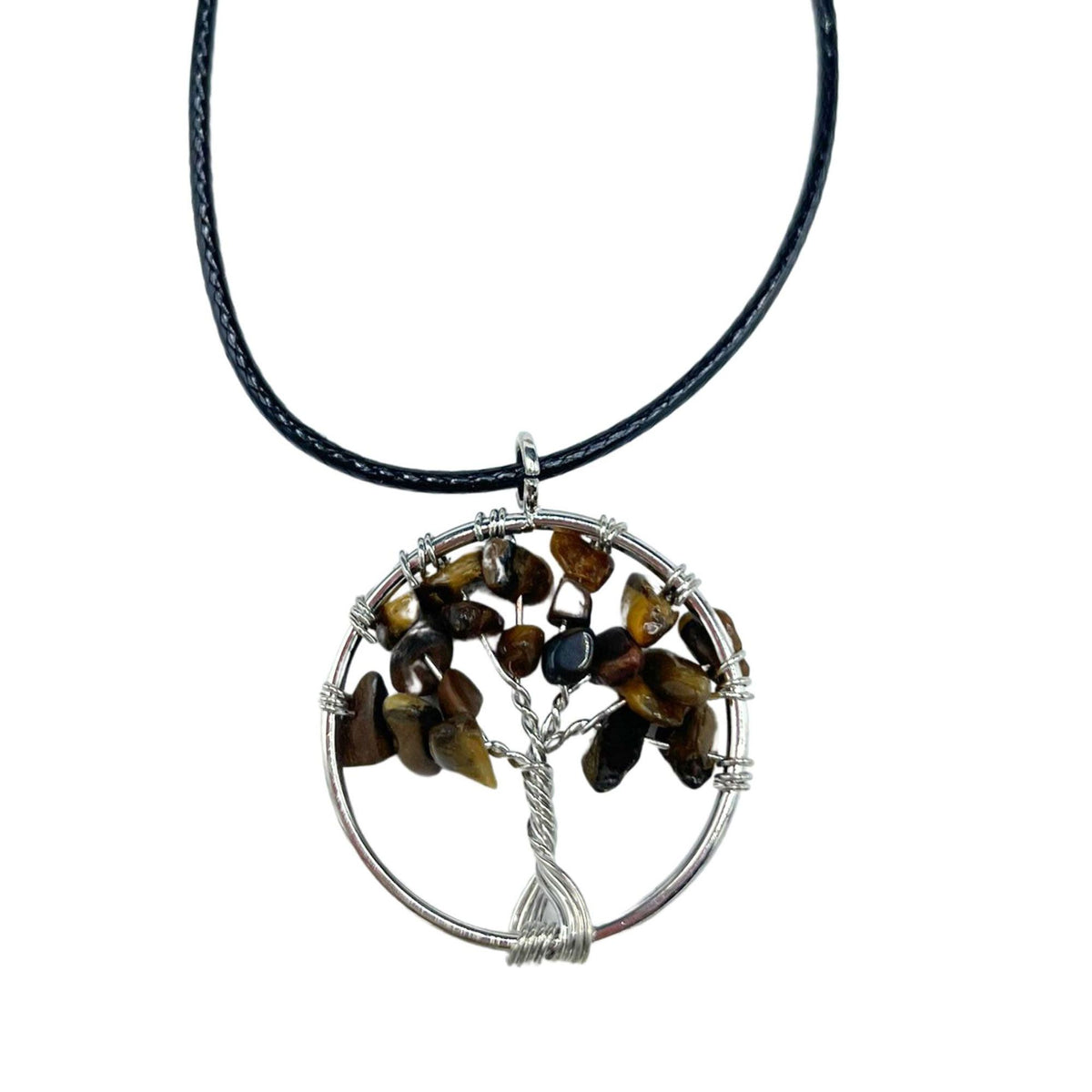 Tree of Life Pendant – Tiger Eye