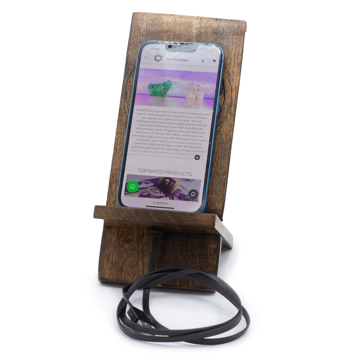 Wooden Phone Holders — Classic