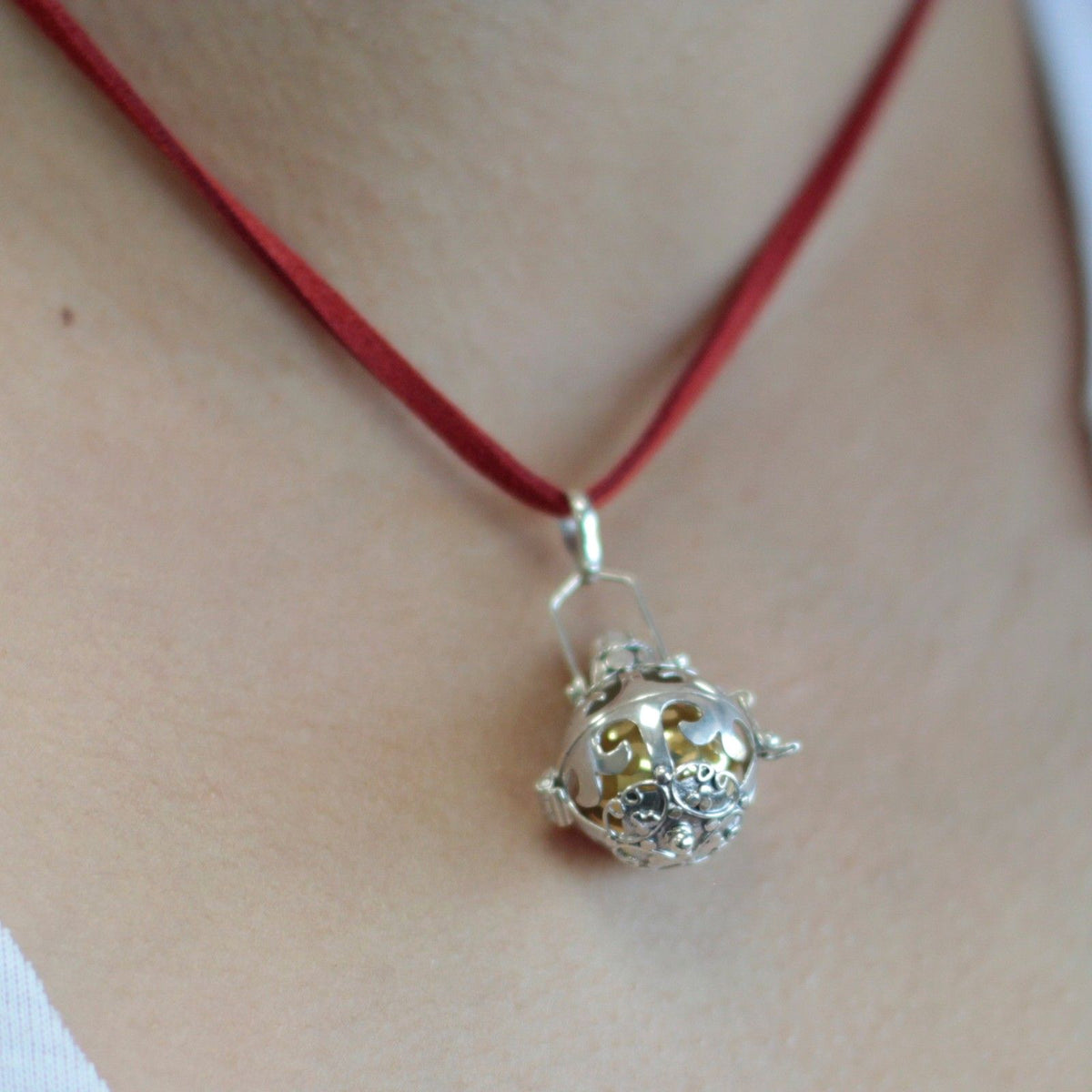 Silver Angel Bell – Magic – 18mm