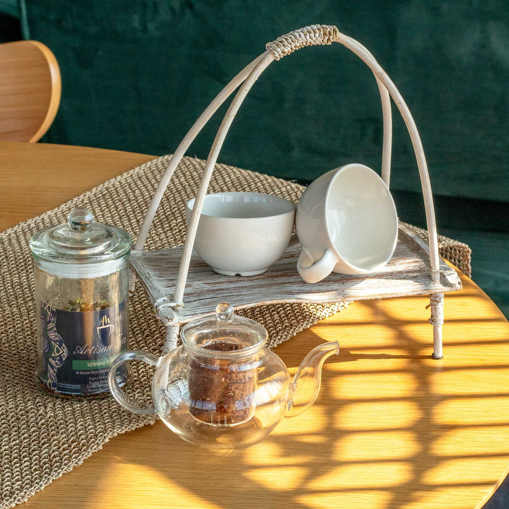 Coconut Leaf Fruit Bowl Sets & Tea Stands — Studio