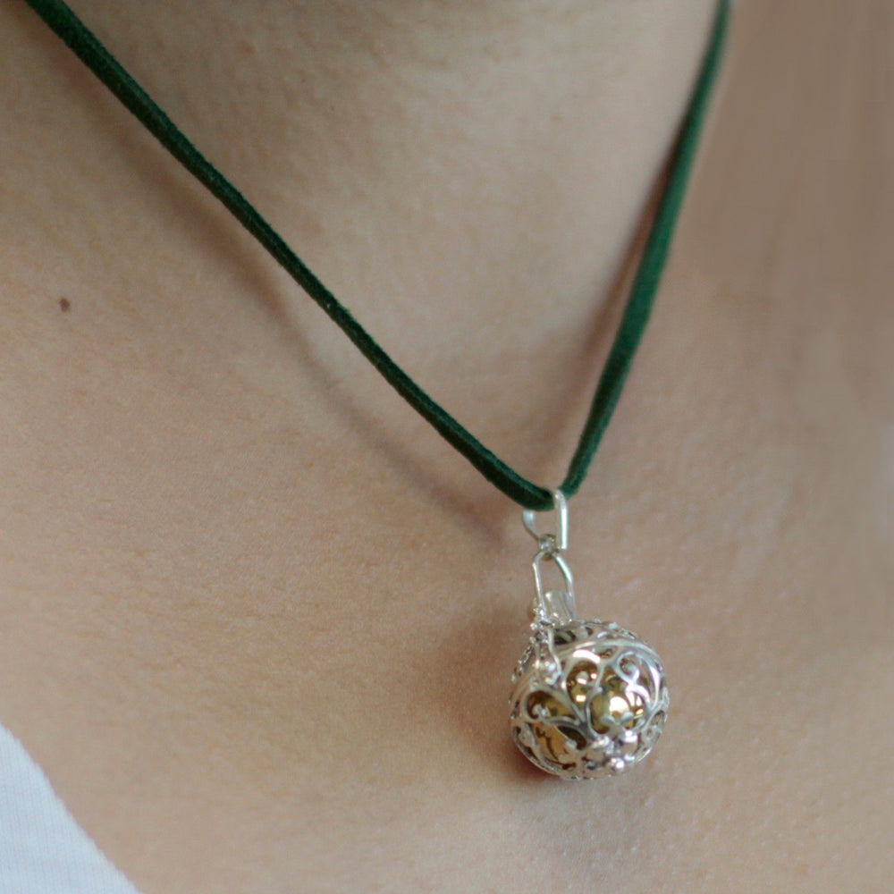 Silver Angel Bell – Romance – 18mm