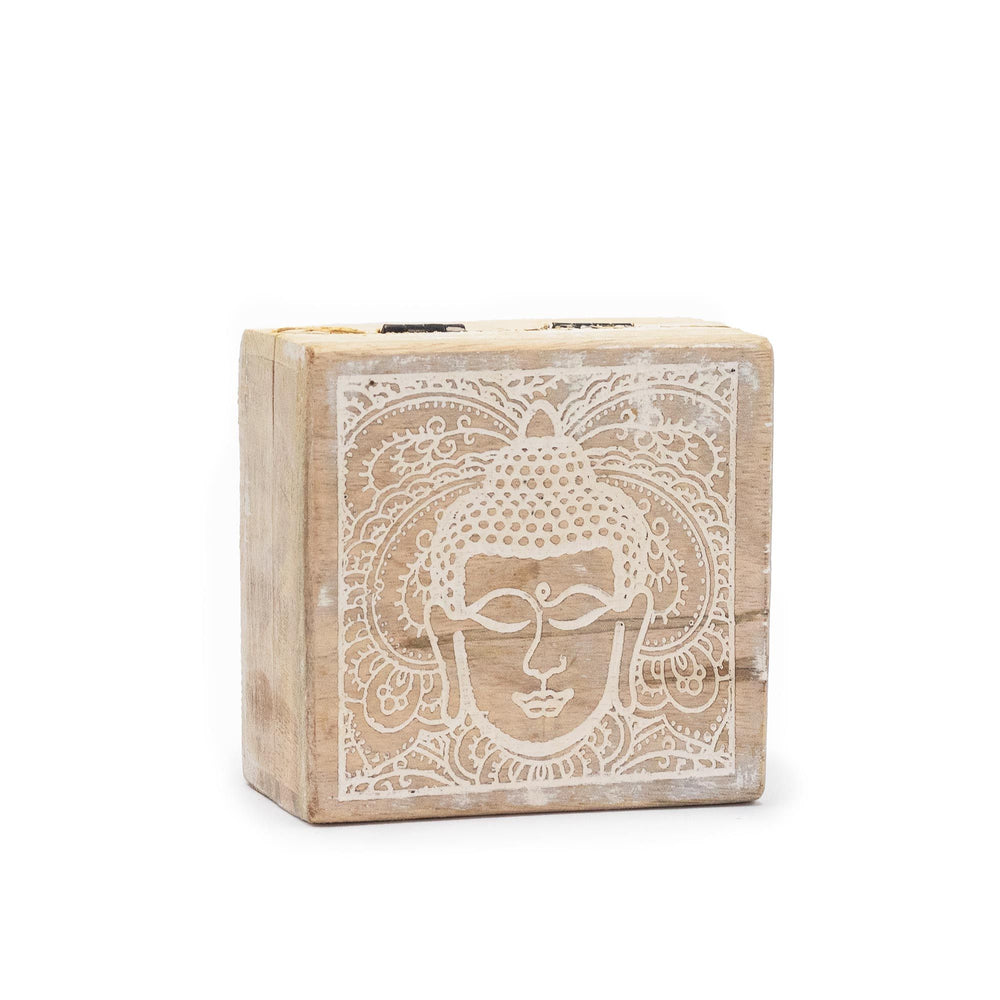 Wooden Boxes and Trays with Hamsa & Buddha — Studio