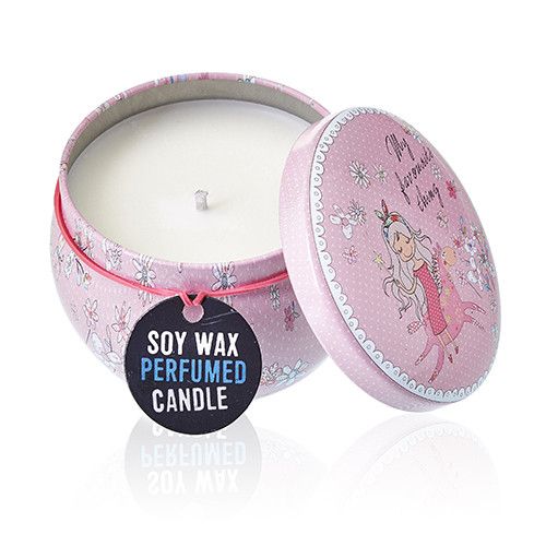 Parma Violet Soy Wax Tin Candle