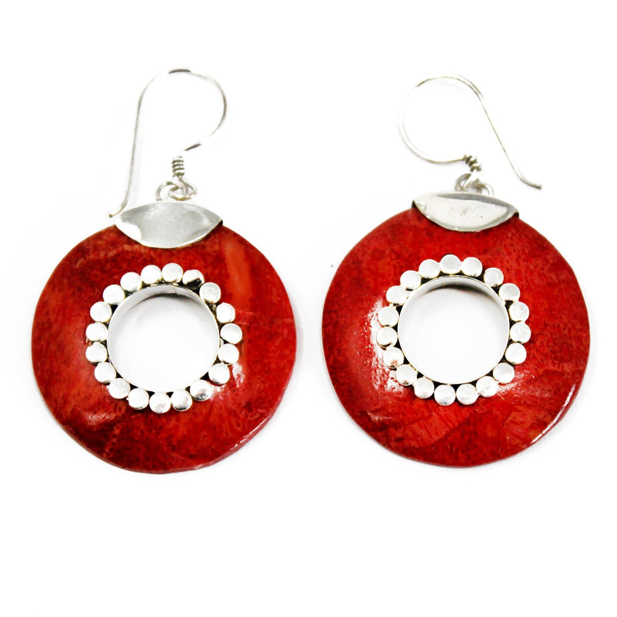 925 Silver Earrings – Donut