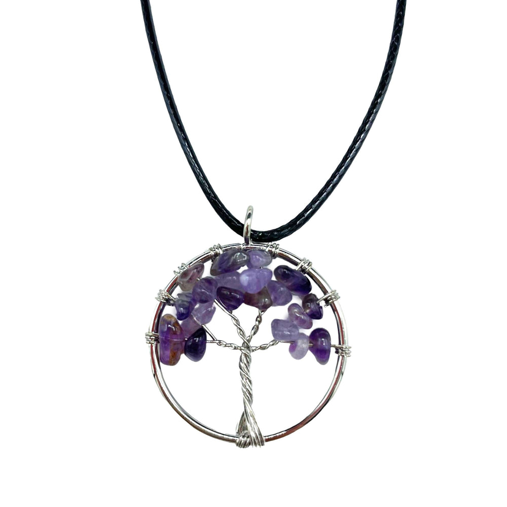 Tree of Life Pendant – Amethyst