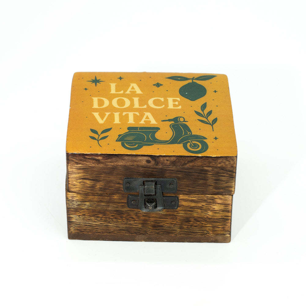Ceramic Glazed Wooden Boxes — Signature