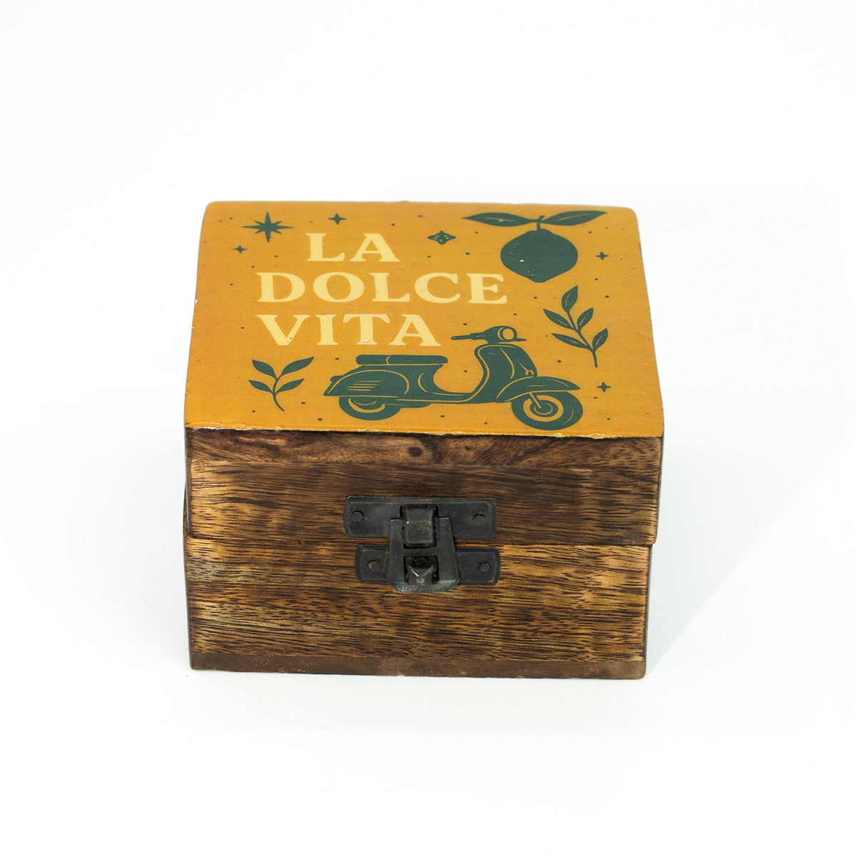 Ceramic Glazed Wooden Boxes — Signature
